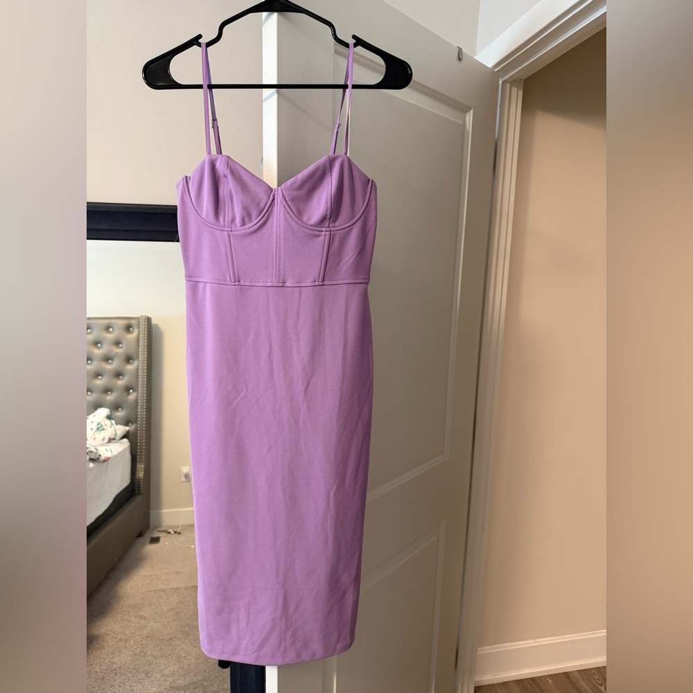 Purple Zara dress
